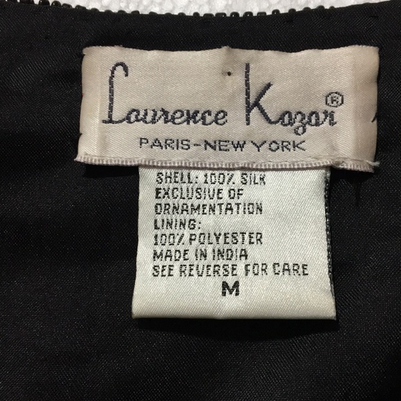 Dressy silk jacket - beaded - Picture 4 of 4